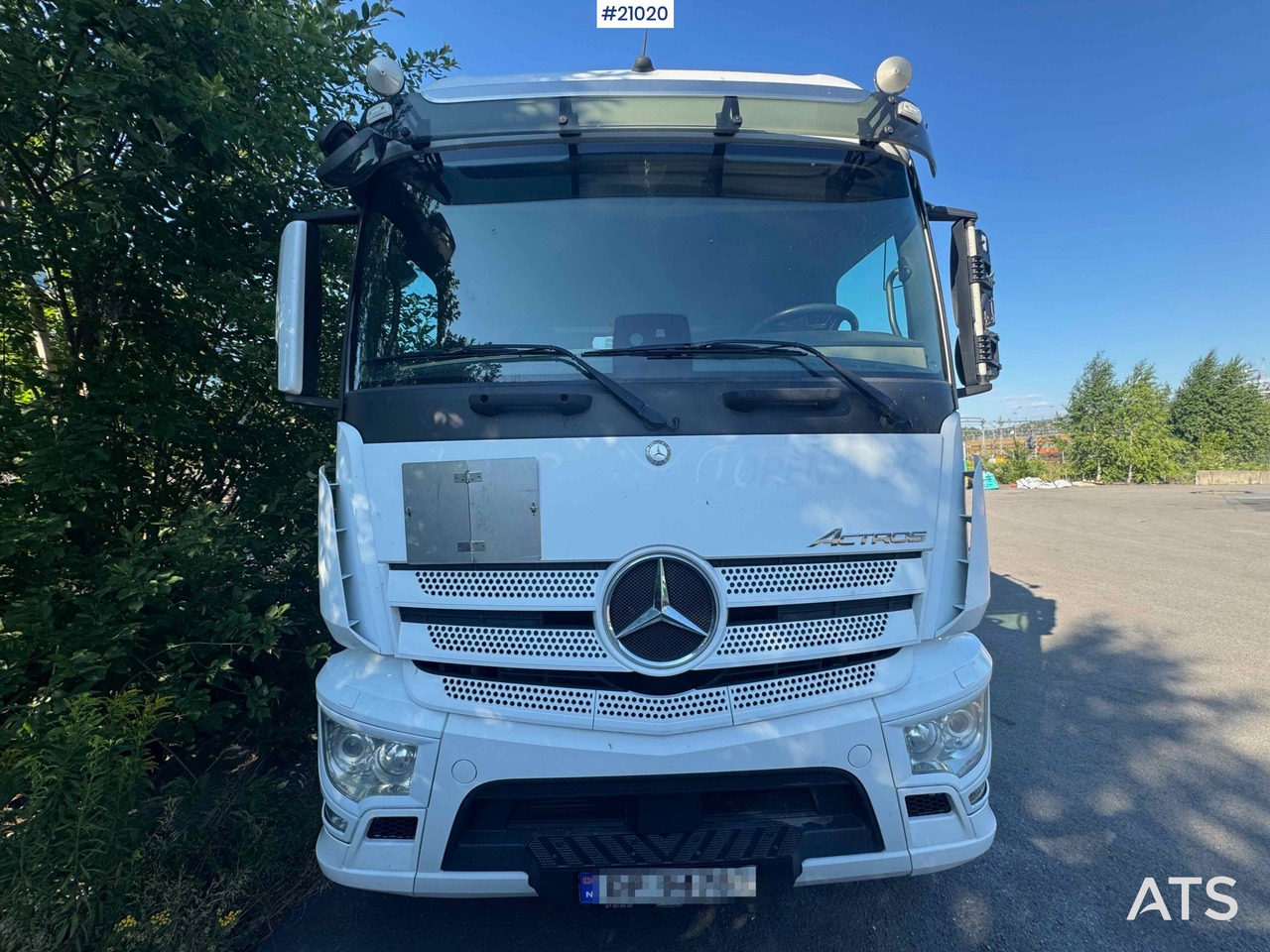 Mercedes Actros - Kravas automašīna ar slēgto virsbūvi: foto 5 Mercedes Actros - Kravas automašīna ar slēgto virsbūvi: foto 5