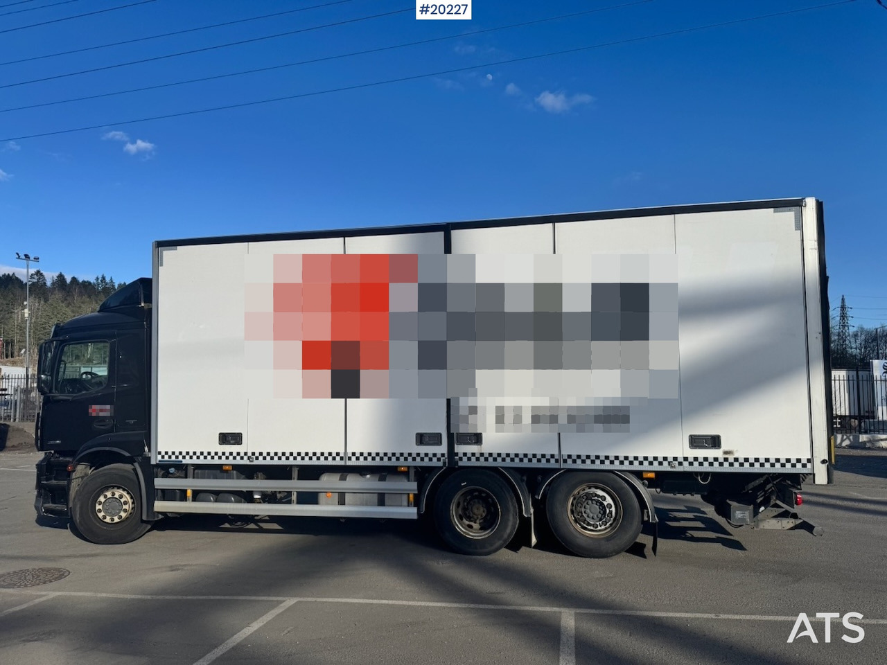 Mercedes Antos - Kravas automašīna ar slēgto virsbūvi: foto 3 Mercedes Antos - Kravas automašīna ar slēgto virsbūvi: foto 3