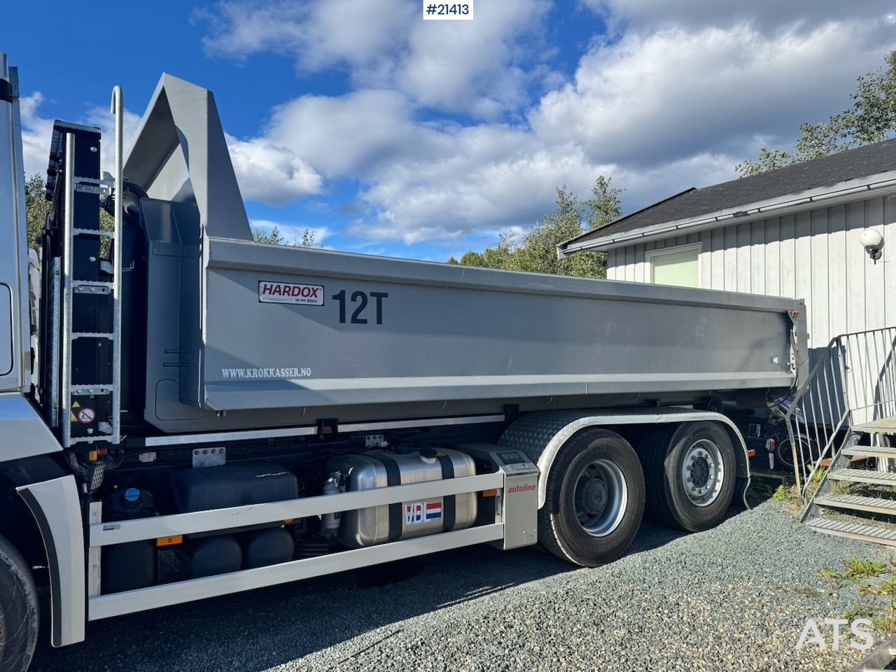 Mercedes Arocs 2543 - Pacēlājs ar āķi: foto 5 Mercedes Arocs 2543 - Pacēlājs ar āķi: foto 5