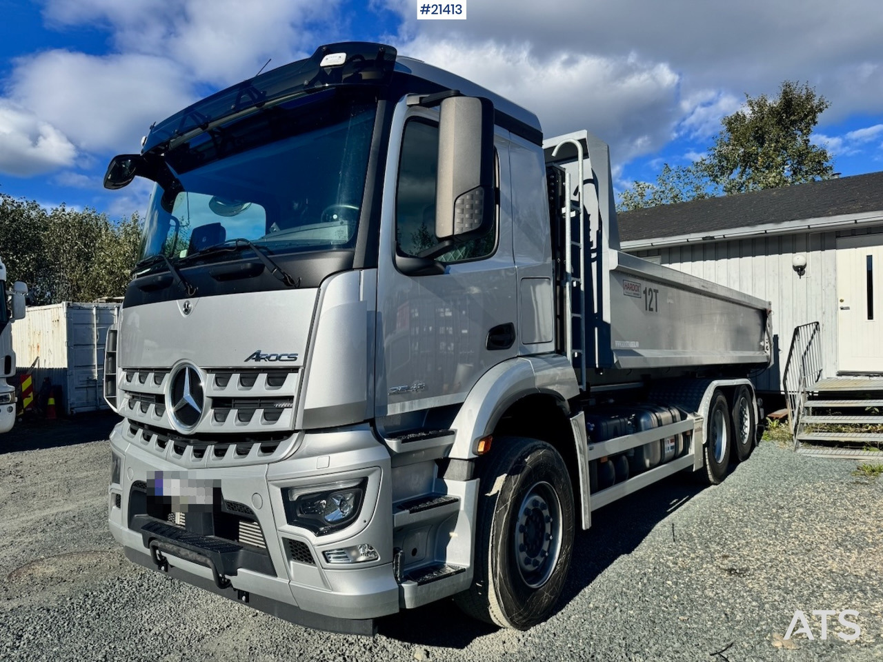 Mercedes Arocs 2543 - Pacēlājs ar āķi: foto 2 Mercedes Arocs 2543 - Pacēlājs ar āķi: foto 2