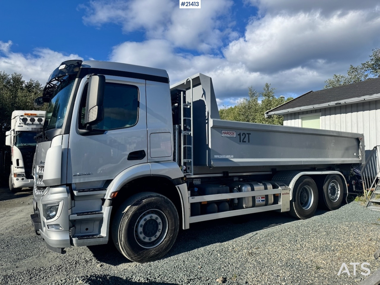 Mercedes Arocs 2543 - Pacēlājs ar āķi: foto 3 Mercedes Arocs 2543 - Pacēlājs ar āķi: foto 3