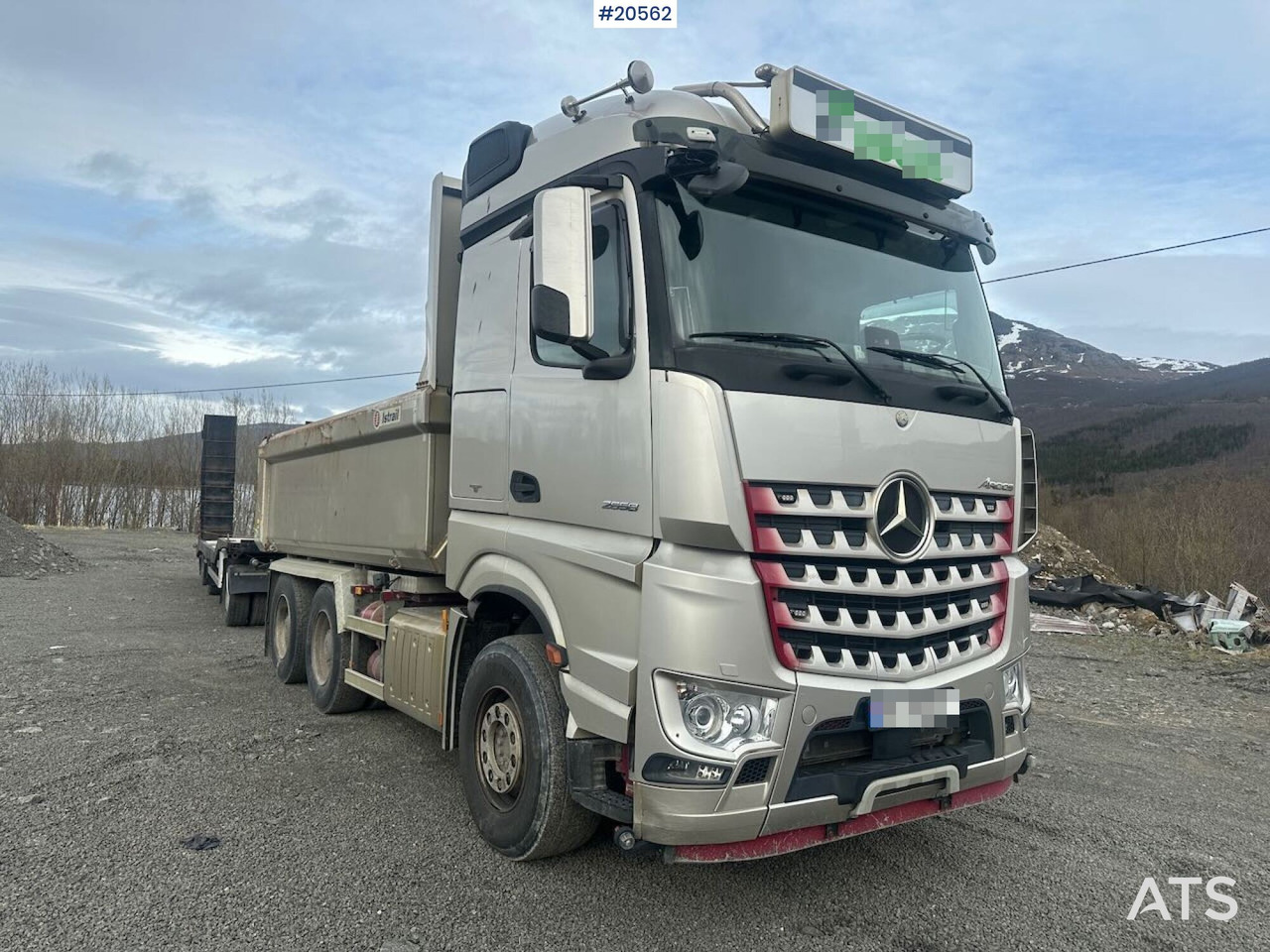 Mercedes Arocs 2658 - Kravas automašīna pašizgāzējs: foto 2 Mercedes Arocs 2658 - Kravas automašīna pašizgāzējs: foto 2