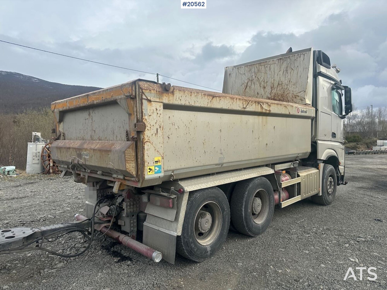 Mercedes Arocs 2658 - Kravas automašīna pašizgāzējs: foto 4 Mercedes Arocs 2658 - Kravas automašīna pašizgāzējs: foto 4