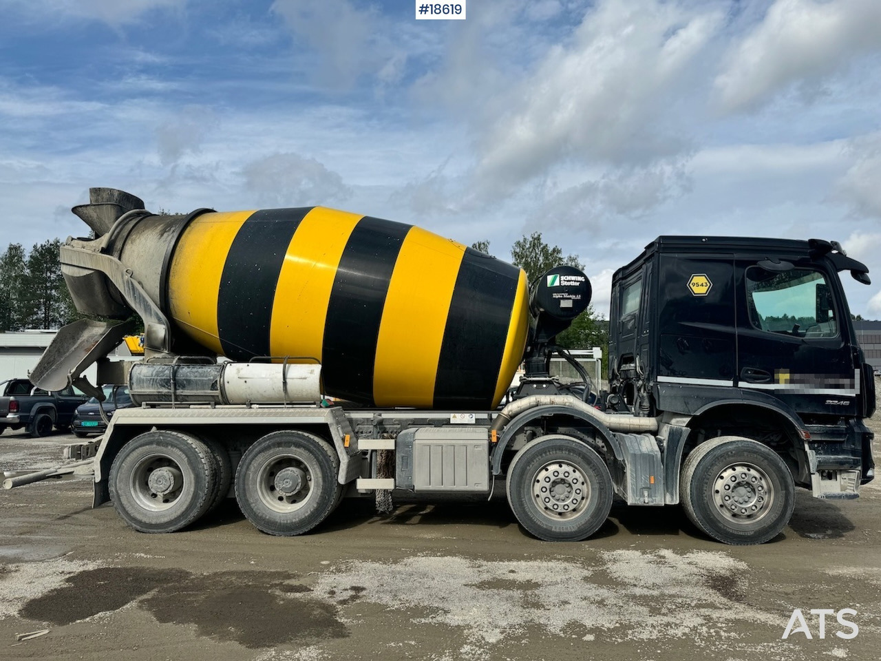 Betonvedējs Mercedes Arocs 3246: foto 6