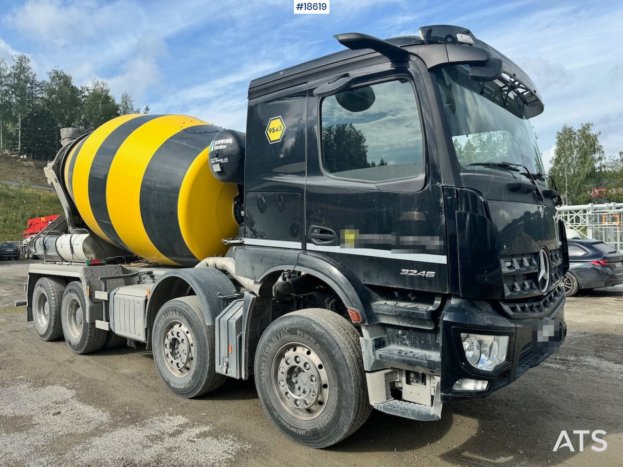 Betonvedējs Mercedes Arocs 3246: foto 7