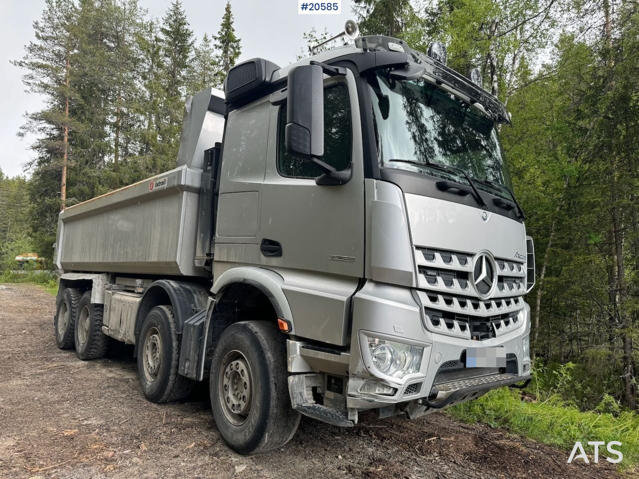 Mercedes Arocs 3258 - Kravas automašīna pašizgāzējs: foto 1 Mercedes Arocs 3258 - Kravas automašīna pašizgāzējs: foto 1