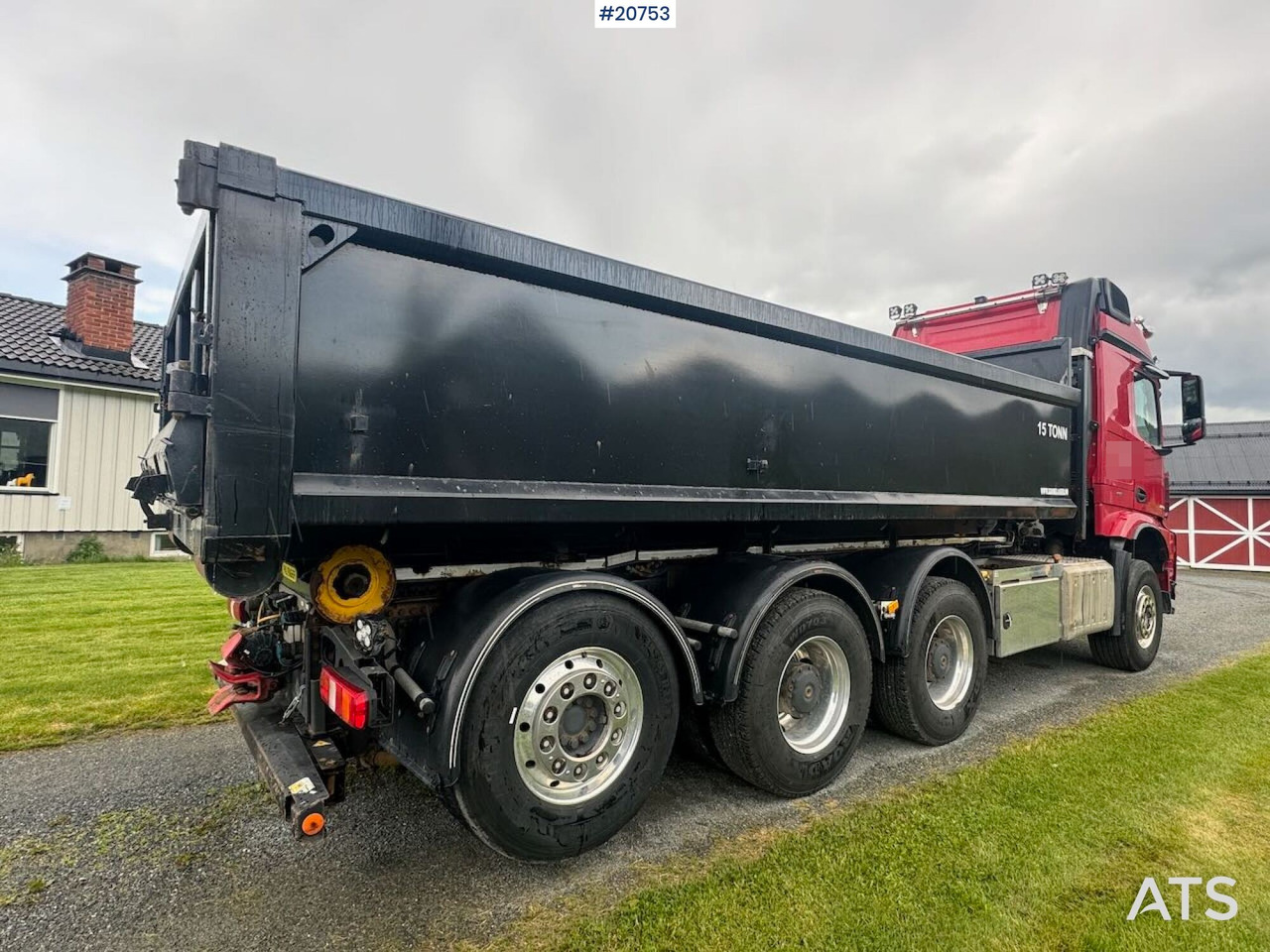 Mercedes Arocs 3258 - Pacēlājs ar āķi: foto 5 Mercedes Arocs 3258 - Pacēlājs ar āķi: foto 5