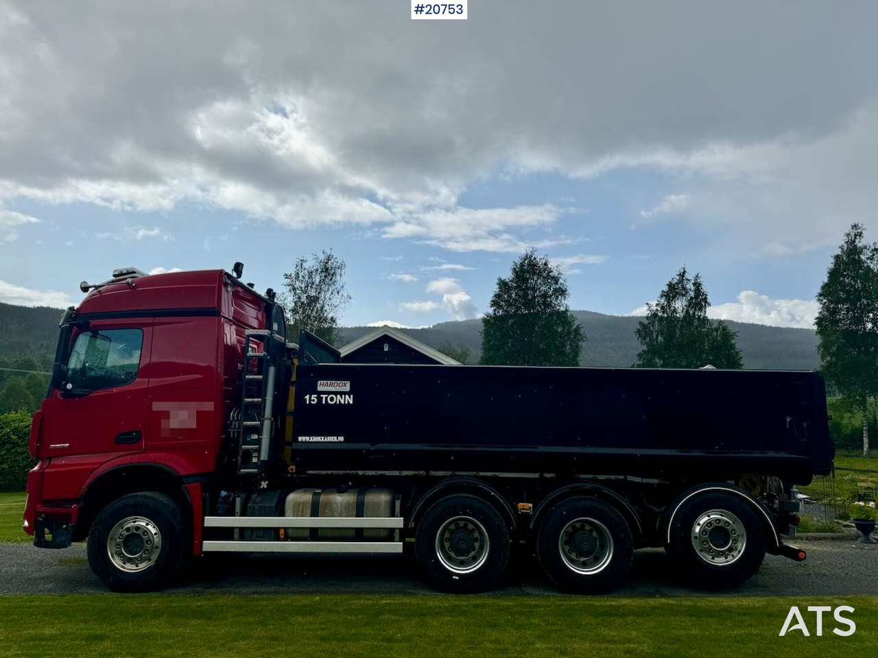 Mercedes Arocs 3258 - Pacēlājs ar āķi: foto 2 Mercedes Arocs 3258 - Pacēlājs ar āķi: foto 2