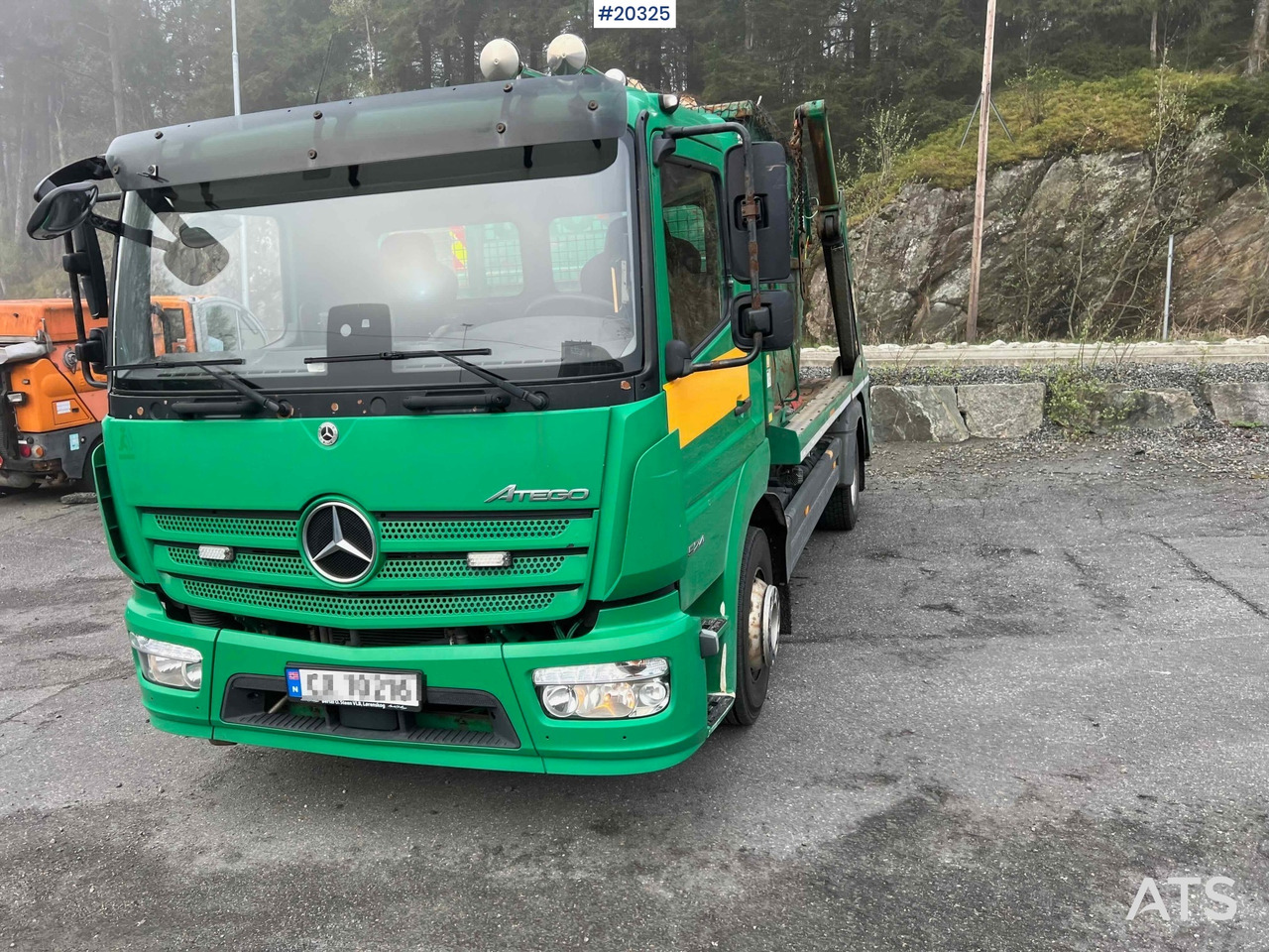 Mercedes Atego 1524 4x2 Liftdumper. SE VIDEO līzingu Mercedes Atego 1524 4x2 Liftdumper. SE VIDEO: foto 33
