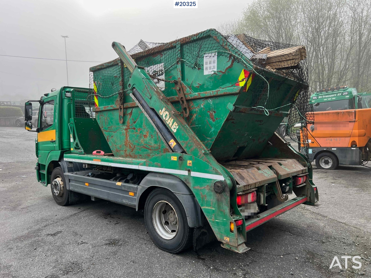 Mercedes Atego 1524 4x2 Liftdumper. SE VIDEO līzingu Mercedes Atego 1524 4x2 Liftdumper. SE VIDEO: foto 20