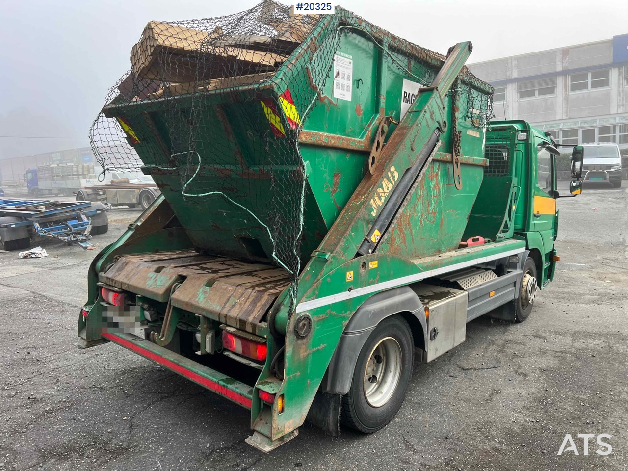 Mercedes Atego 1524 4x2 Liftdumper. SE VIDEO līzingu Mercedes Atego 1524 4x2 Liftdumper. SE VIDEO: foto 17