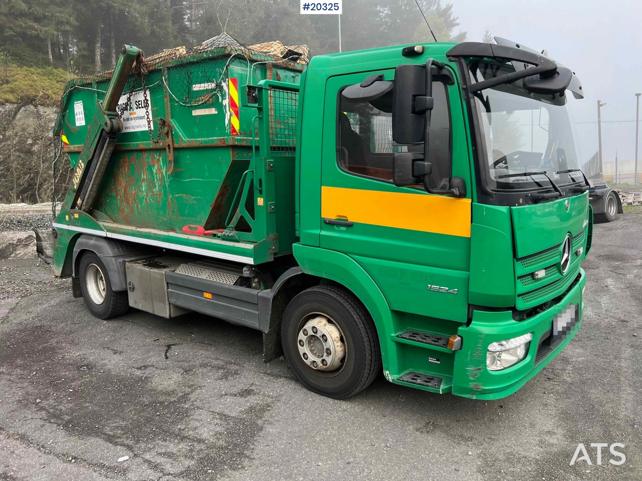 Mercedes Atego 1524 4x2 Liftdumper. SE VIDEO līzingu Mercedes Atego 1524 4x2 Liftdumper. SE VIDEO: foto 9