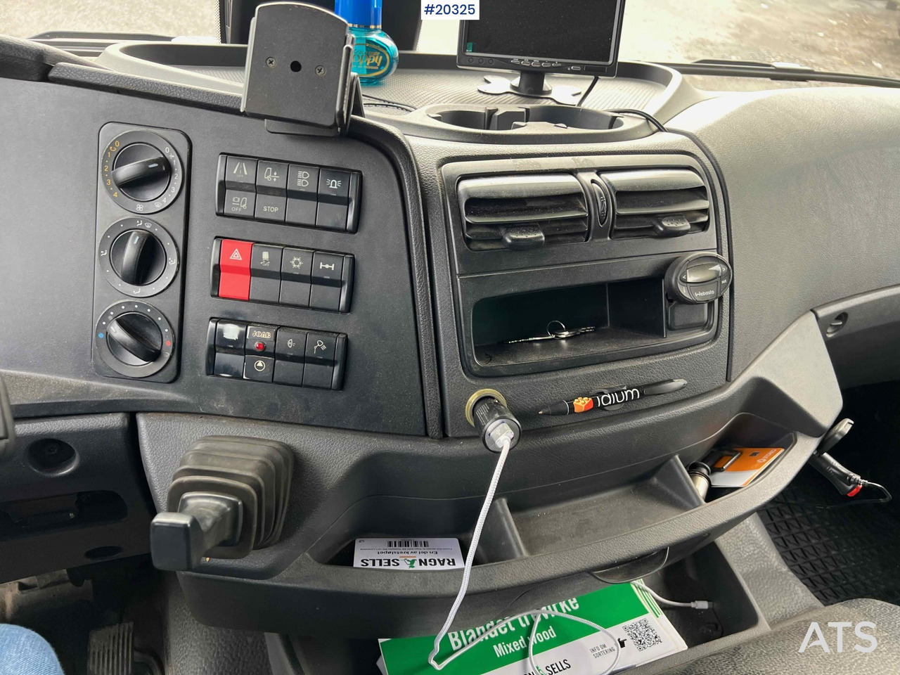 Mercedes Atego 1524 4x2 Liftdumper. SE VIDEO līzingu Mercedes Atego 1524 4x2 Liftdumper. SE VIDEO: foto 39