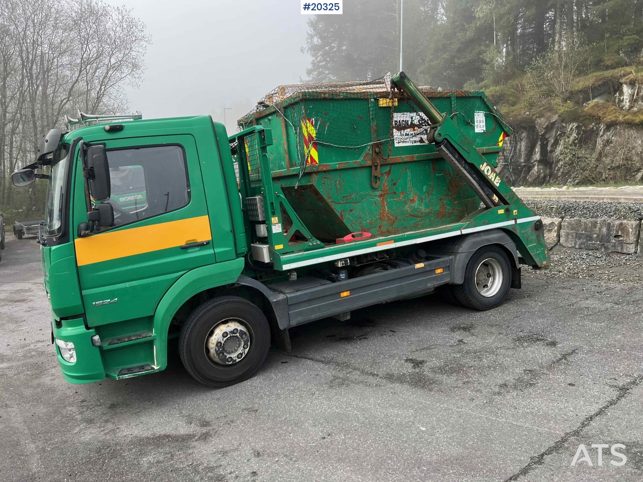 Mercedes Atego 1524 4x2 Liftdumper. SE VIDEO līzingu Mercedes Atego 1524 4x2 Liftdumper. SE VIDEO: foto 28