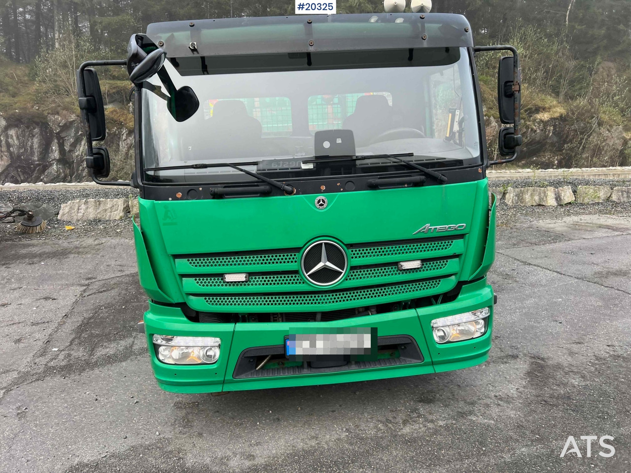 Mercedes Atego 1524 - Būvgružu konteineru vedējs: foto 5 Mercedes Atego 1524 - Būvgružu konteineru vedējs: foto 5