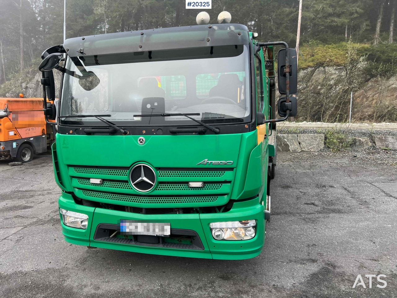 Mercedes Atego 1524 - Būvgružu konteineru vedējs: foto 3 Mercedes Atego 1524 - Būvgružu konteineru vedējs: foto 3