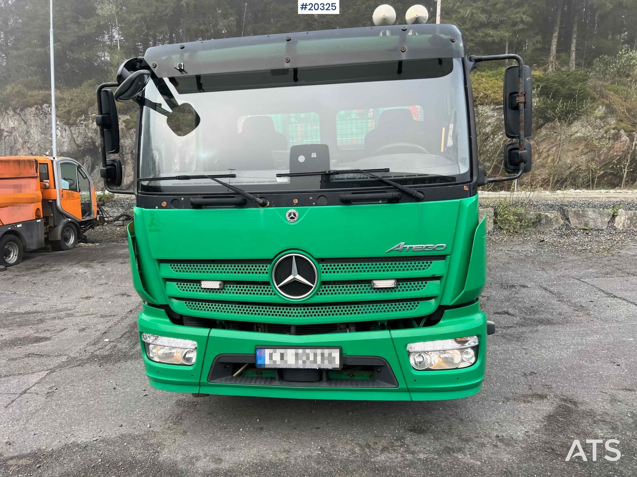 Mercedes Atego 1524 - Būvgružu konteineru vedējs: foto 4 Mercedes Atego 1524 - Būvgružu konteineru vedējs: foto 4