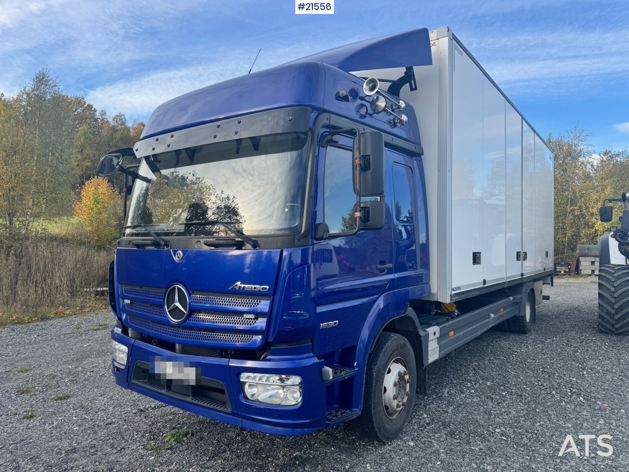 Mercedes Atego 1530 Skapbil m/ Full Sideåpning - Kravas automašīna ar slēgto virsbūvi: foto 1 Mercedes Atego 1530 Skapbil m/ Full Sideåpning - Kravas automašīna ar slēgto virsbūvi: foto 1