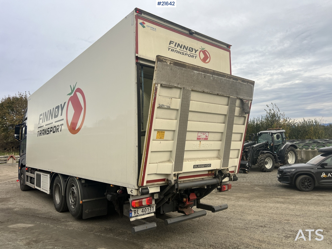 Kravas automašīna ar slēgto virsbūvi Mercedes-Benz Actrox 6x2 skapbil m/ kjøl/frys aggregat: foto 19 Kravas automašīna ar slēgto virsbūvi Mercedes-Benz Actrox 6x2 skapbil m/ kjøl/frys aggregat: foto 19