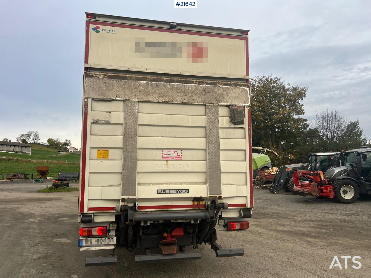 Kravas automašīna ar slēgto virsbūvi Mercedes-Benz Actrox 6x2 skapbil m/ kjøl/frys aggregat: foto 8 Kravas automašīna ar slēgto virsbūvi Mercedes-Benz Actrox 6x2 skapbil m/ kjøl/frys aggregat: foto 8