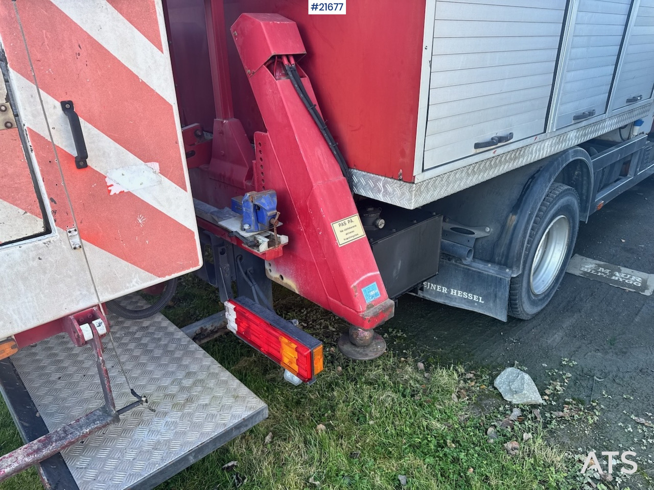 Autopacēlājs Mercedes-Benz Mercedes Atego 4x2 18 meters Liftbil: foto 13 Autopacēlājs Mercedes-Benz Mercedes Atego 4x2 18 meters Liftbil: foto 13