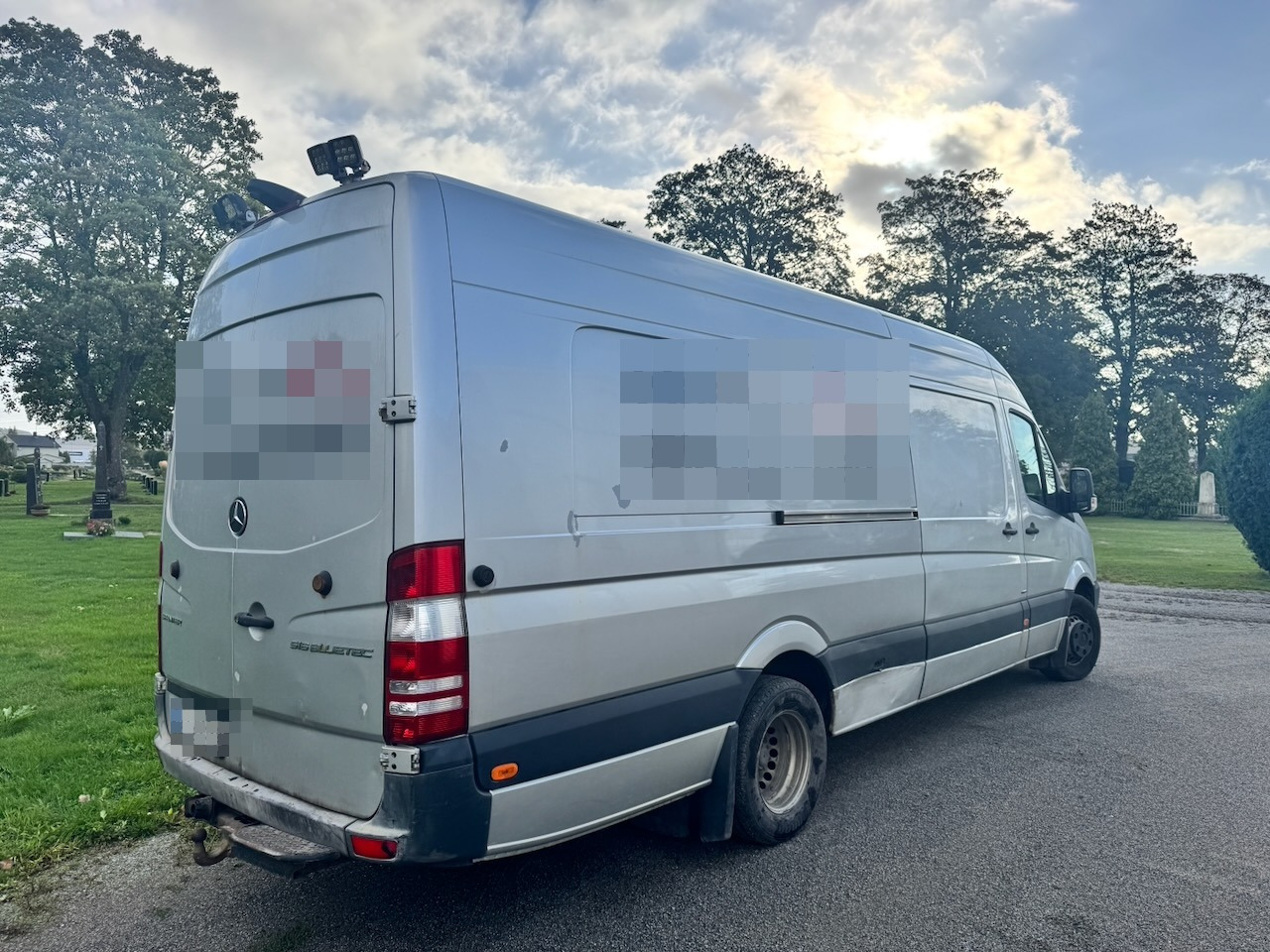 Kravas mikroautobuss, Komunālā/ Specializētā tehnika Mercedes Sprinter 516: foto 6