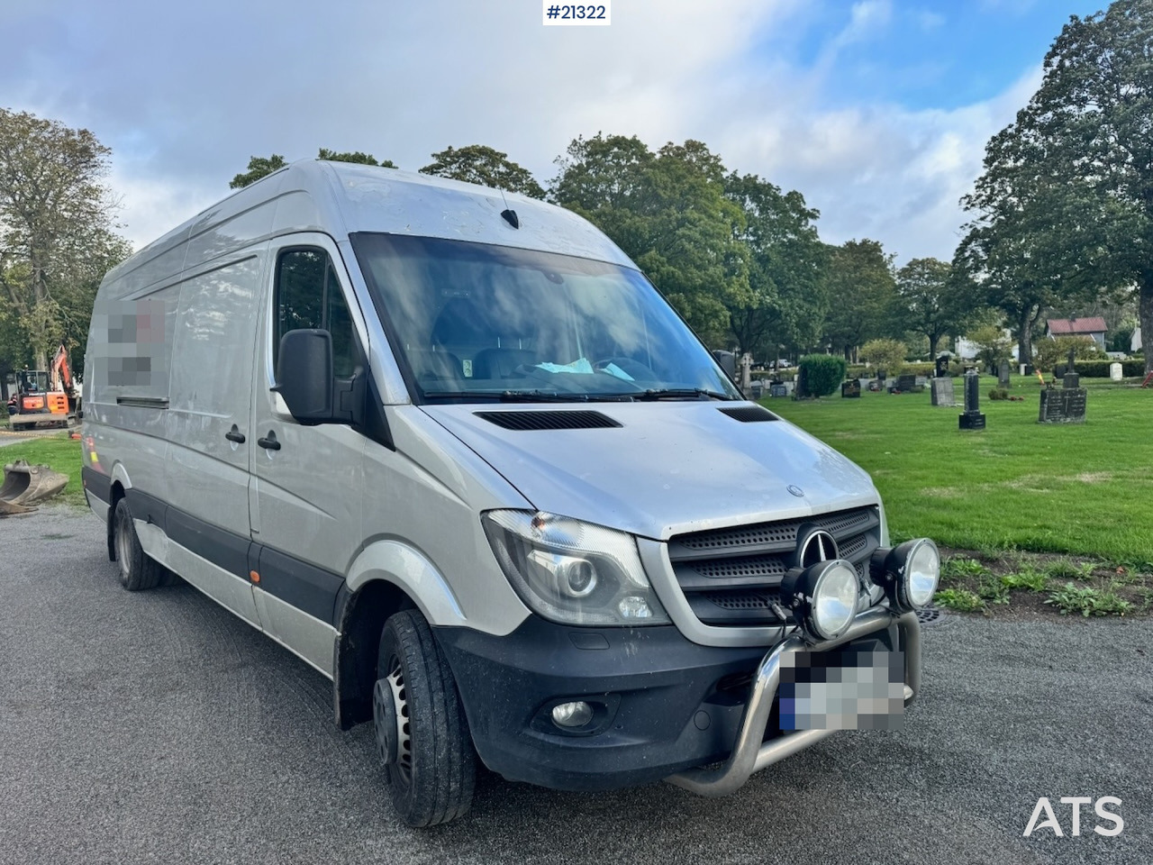 Kravas mikroautobuss, Komunālā/ Specializētā tehnika Mercedes Sprinter 516: foto 9