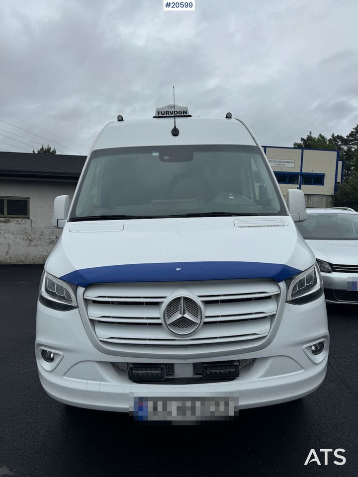 Mercedes Sprinter - Mikroautobuss, Pasažieru furgons: foto 3 Mercedes Sprinter - Mikroautobuss, Pasažieru furgons: foto 3