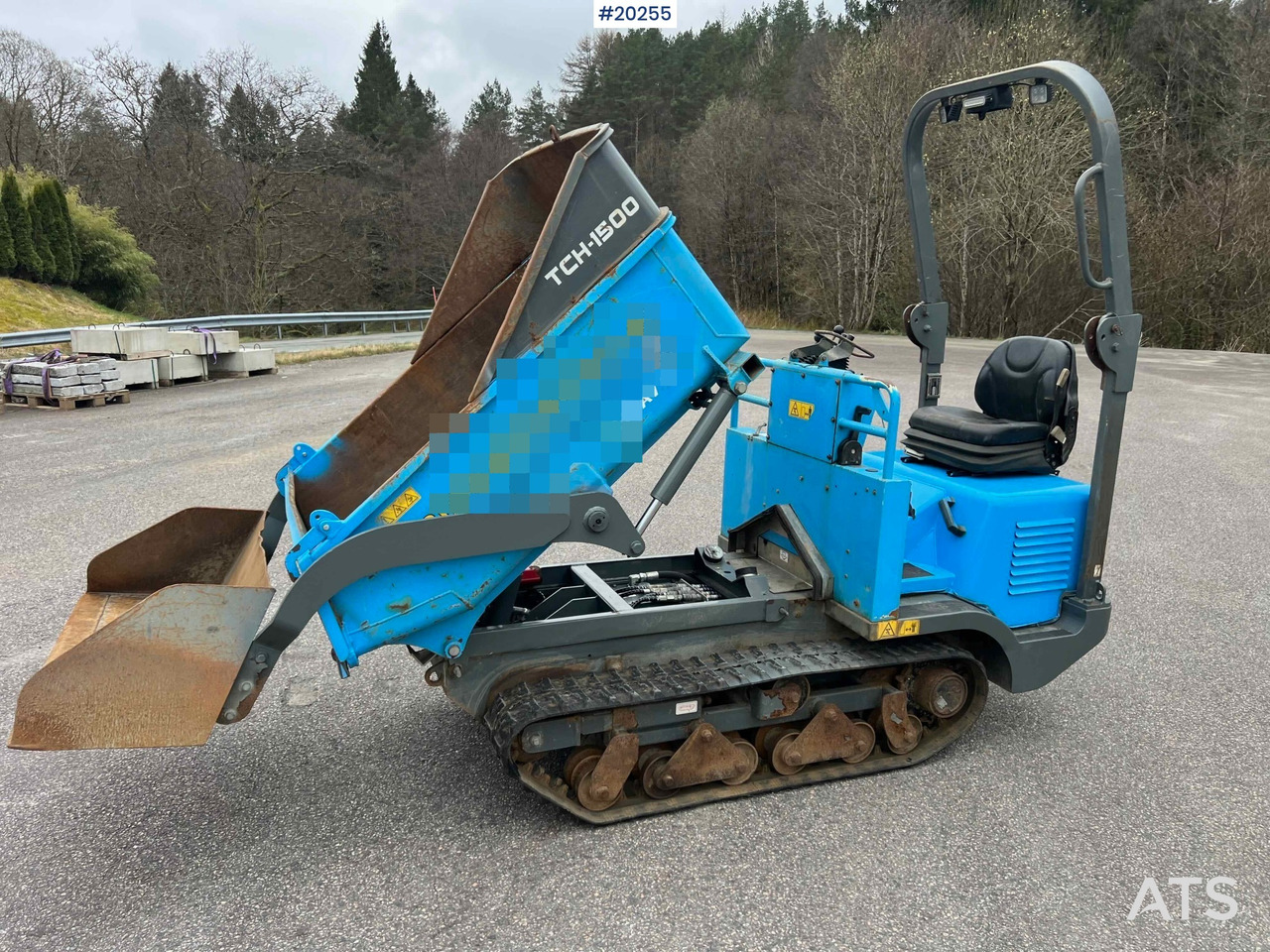 Messersi TCH-1500/MTP - Bezceļu pašizgāzējs: foto 4 Messersi TCH-1500/MTP - Bezceļu pašizgāzējs: foto 4