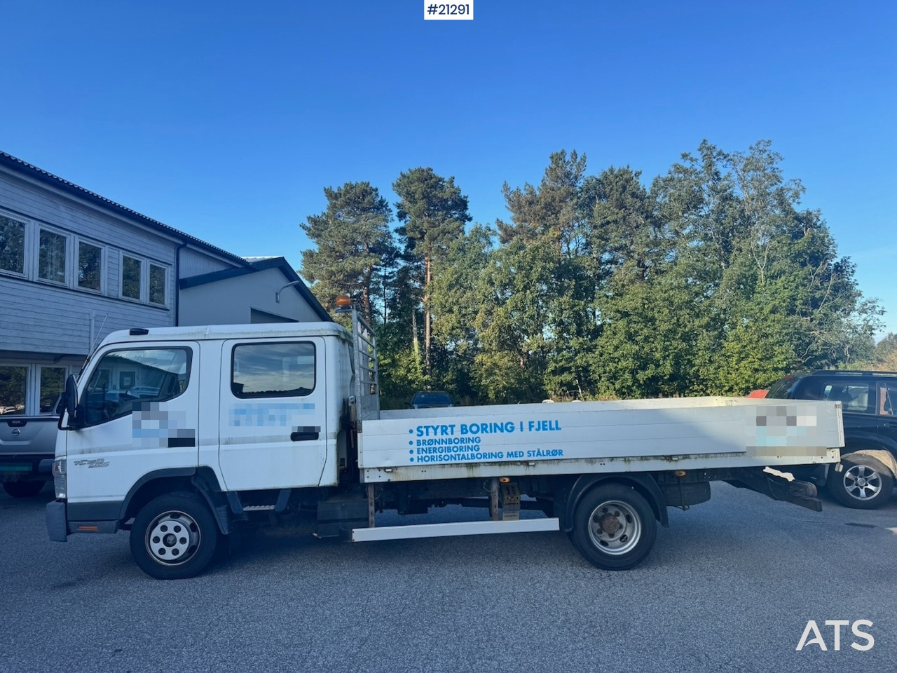Mitsubishi Fuso Canter - Bortu kravas automašīna/ Platforma: foto 3 Mitsubishi Fuso Canter - Bortu kravas automašīna/ Platforma: foto 3