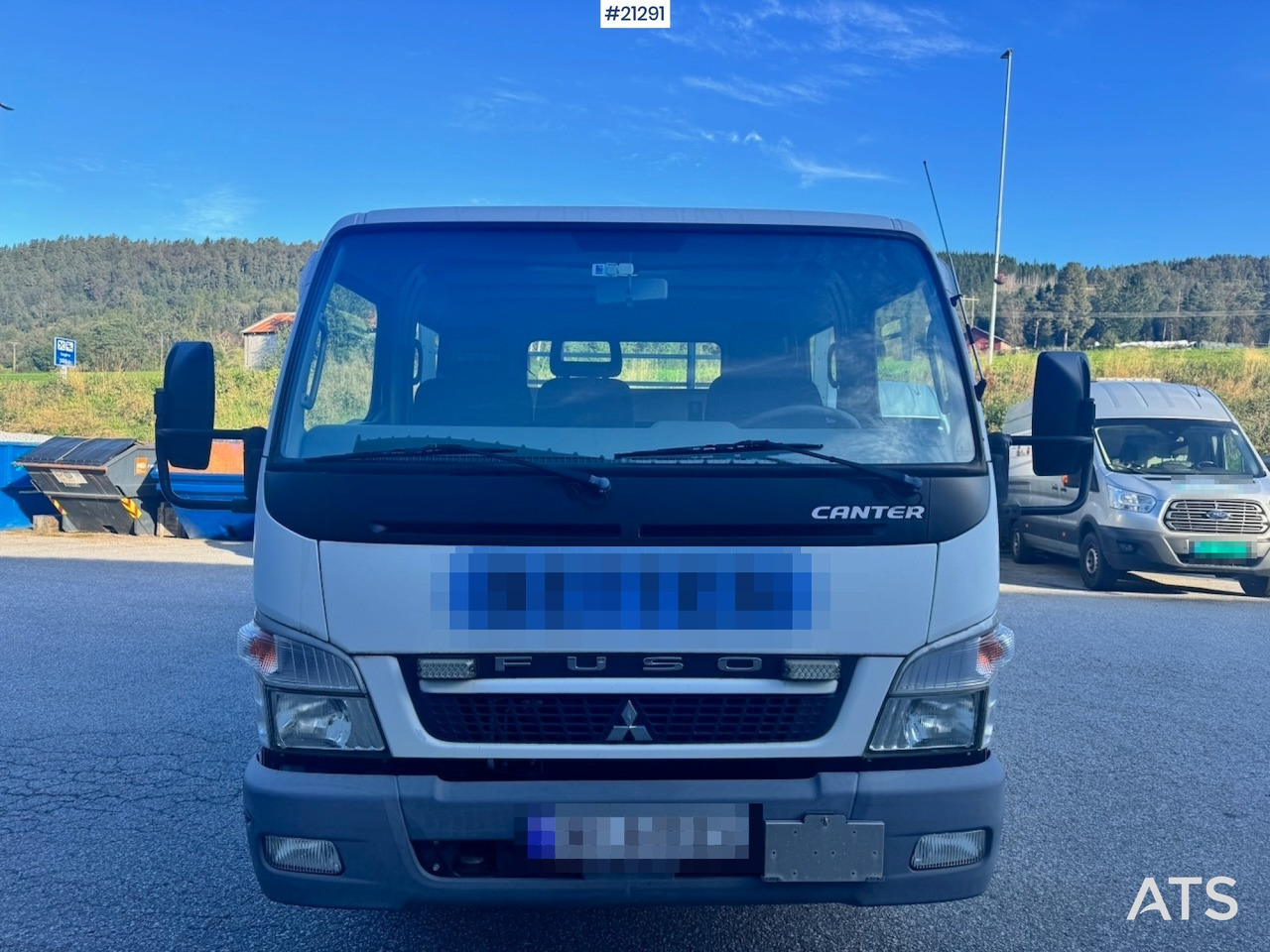 Bortu kravas automašīna/ Platforma Mitsubishi Fuso Canter: foto 10 Bortu kravas automašīna/ Platforma Mitsubishi Fuso Canter: foto 10