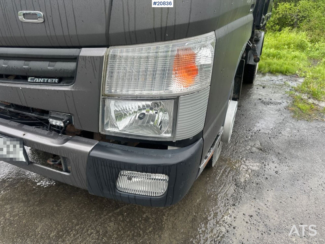 Bortu kravas automašīna/ Platforma Mitsubishi Fuso: foto 9