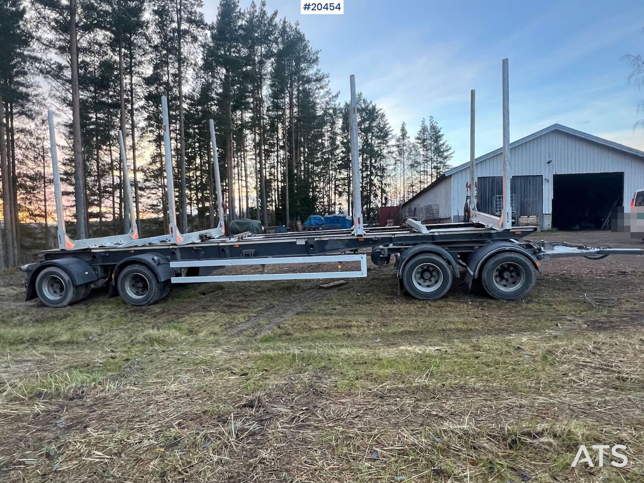 Mjølby Tømmerhenger - Kokvedēja piekabe: foto 2 Mjølby Tømmerhenger - Kokvedēja piekabe: foto 2