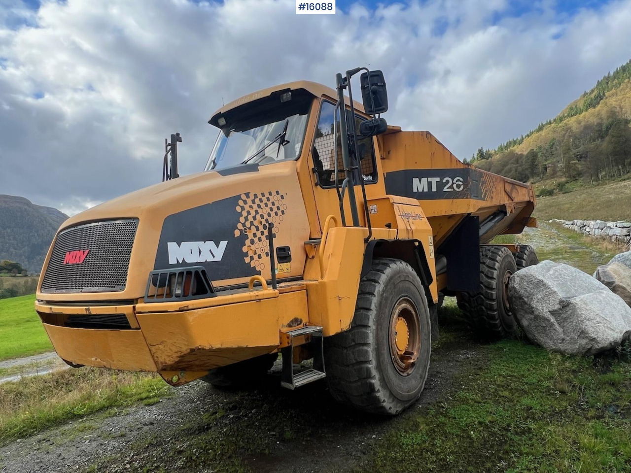 Moxy MT26 - Bezceļu pašizgāzējs: foto 1 Moxy MT26 - Bezceļu pašizgāzējs: foto 1