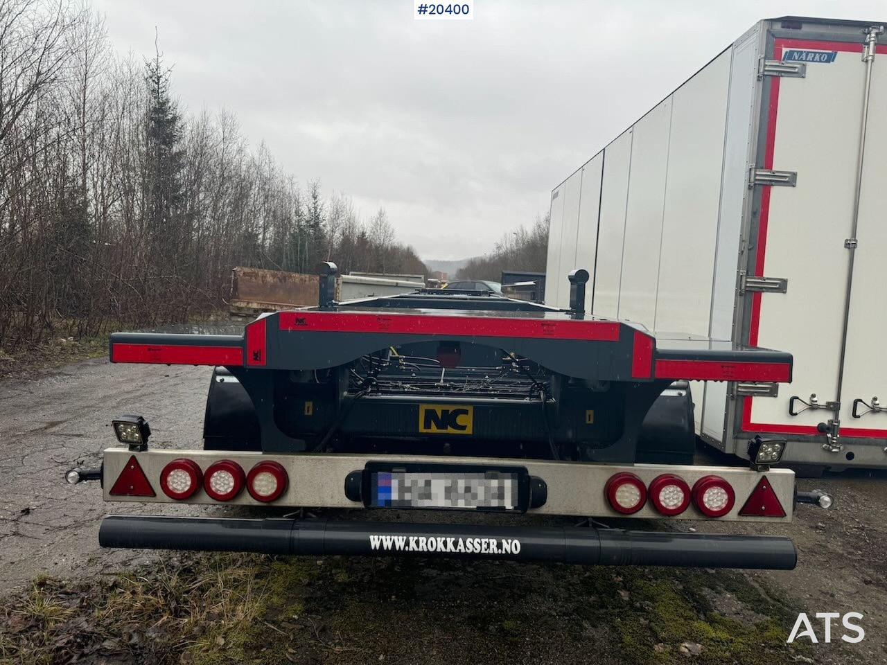 NC 2019 NC Engineering krokkjerre - Multilift/ Būvgružu konteinera piekabe: foto 5 NC 2019 NC Engineering krokkjerre - Multilift/ Būvgružu konteinera piekabe: foto 5