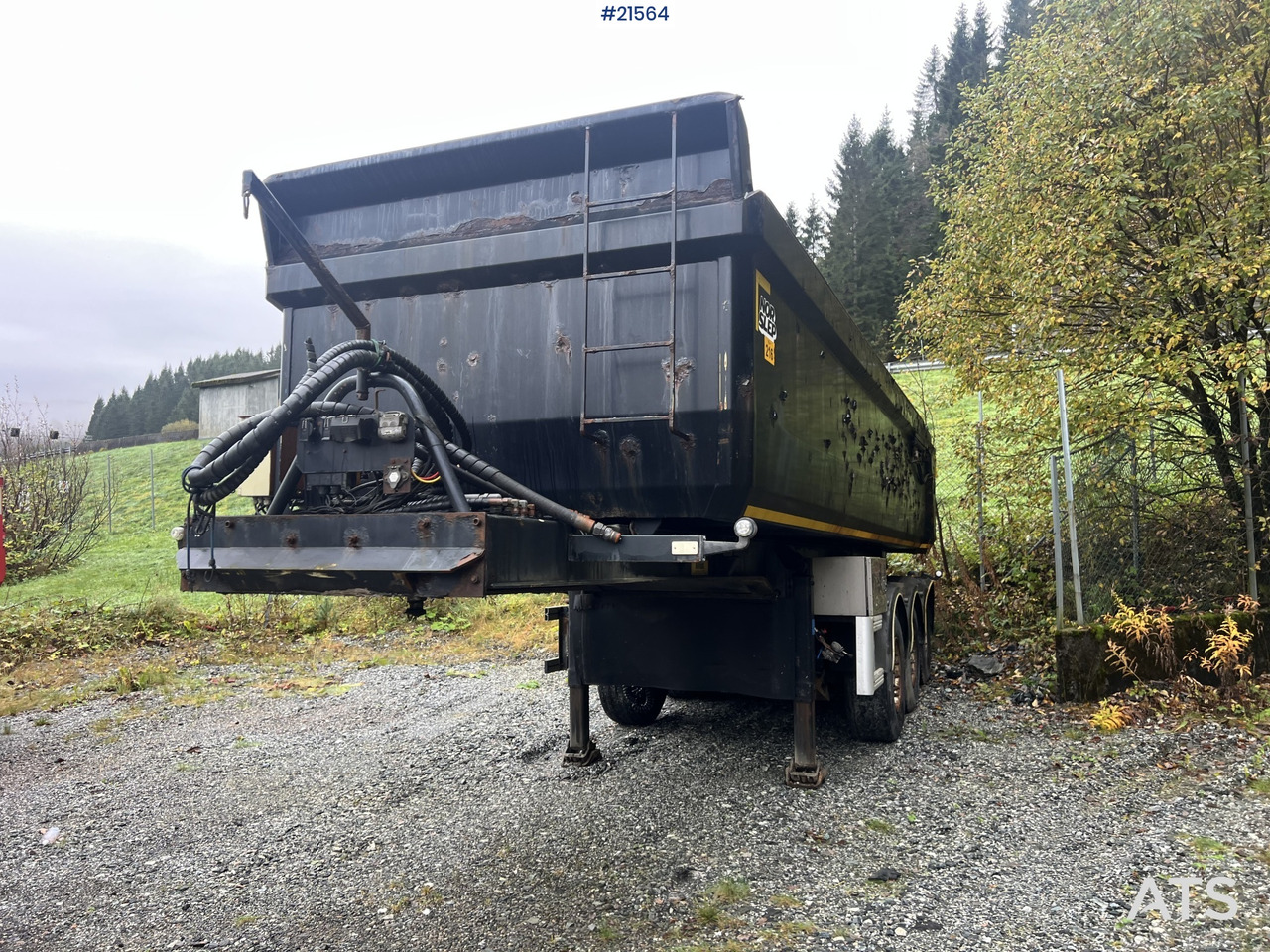 NOR SLEP 3 akslet tippsemi rep.Objekt - Piekabe pašizgāzējs: foto 4 NOR SLEP 3 akslet tippsemi rep.Objekt - Piekabe pašizgāzējs: foto 4