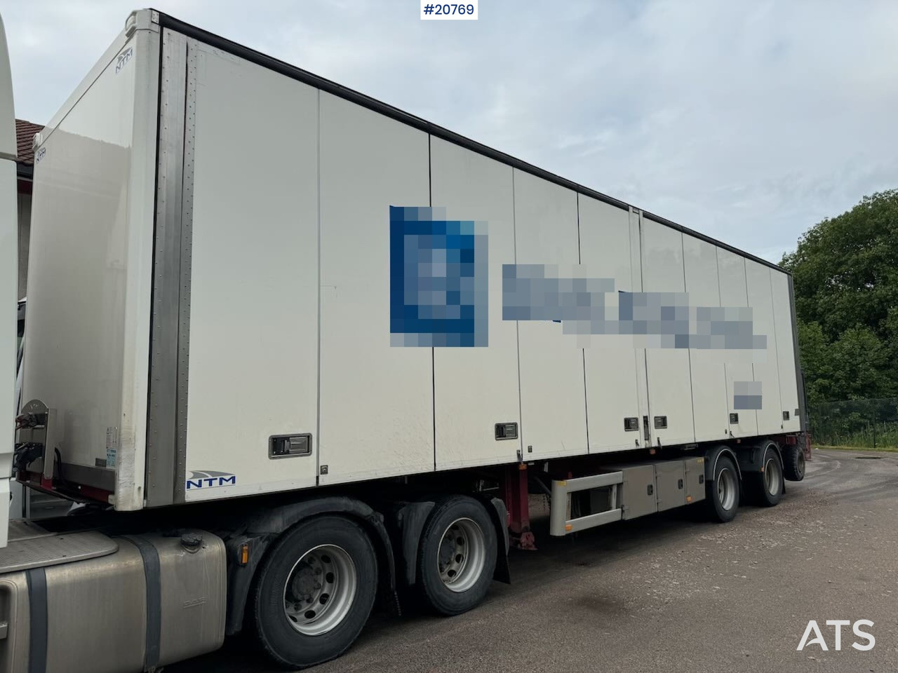 NTM Citytrailer - Puspiekabe slēgtā virsbūve: foto 1 NTM Citytrailer - Puspiekabe slēgtā virsbūve: foto 1