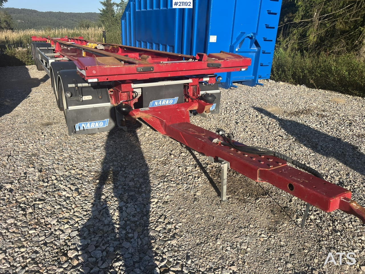 Narko Containerhenger - Piekabe šasija: foto 5 Narko Containerhenger - Piekabe šasija: foto 5