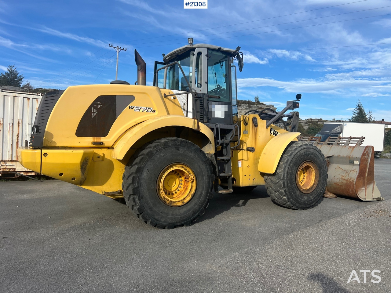 New Holland w270B - Riteņu iekrāvējs: foto 4 New Holland w270B - Riteņu iekrāvējs: foto 4