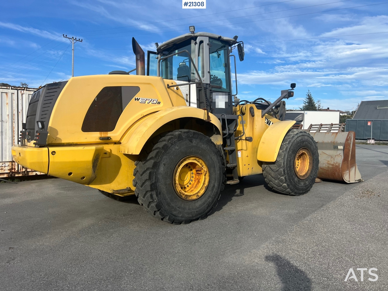 New Holland w270B - Riteņu iekrāvējs: foto 5 New Holland w270B - Riteņu iekrāvējs: foto 5