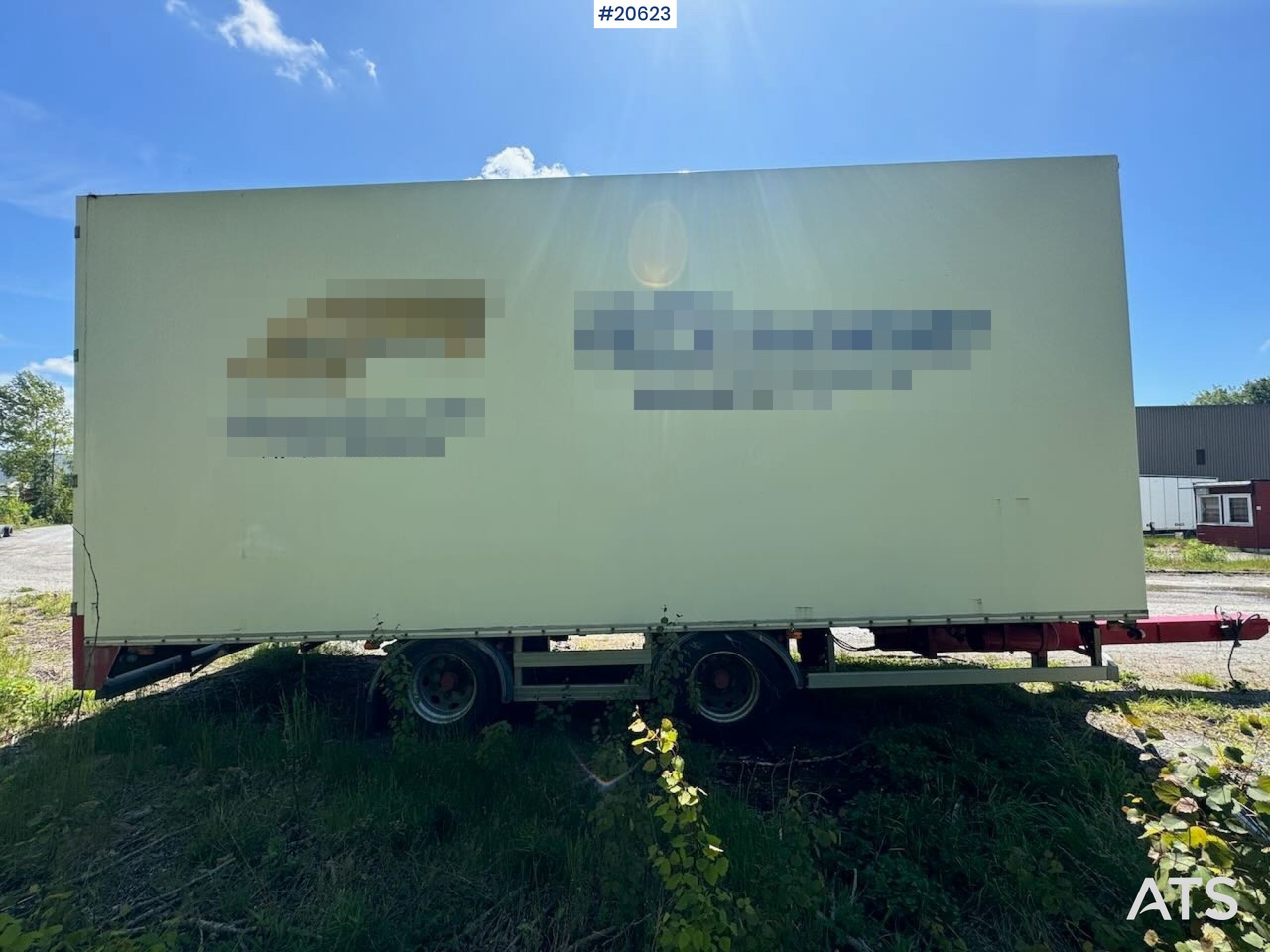 Nor Slep Cabinet trailer w/ full side opening - Piekabe slēgtā virsbūve: foto 2 Nor Slep Cabinet trailer w/ full side opening - Piekabe slēgtā virsbūve: foto 2