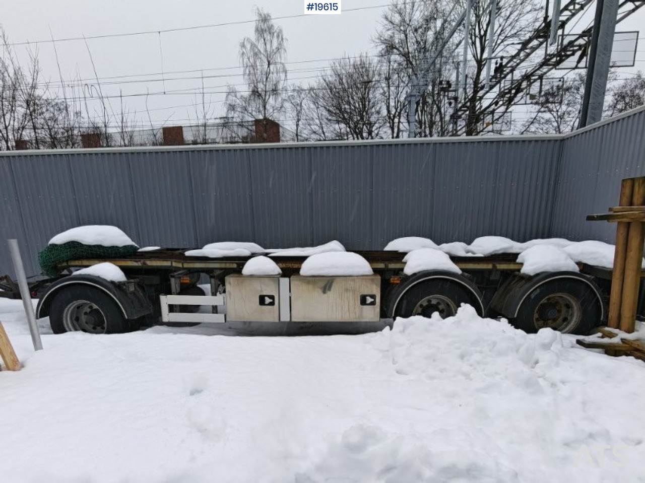 Nor-Slep Krokhenger - Multilift/ Būvgružu konteinera piekabe: foto 4 Nor-Slep Krokhenger - Multilift/ Būvgružu konteinera piekabe: foto 4