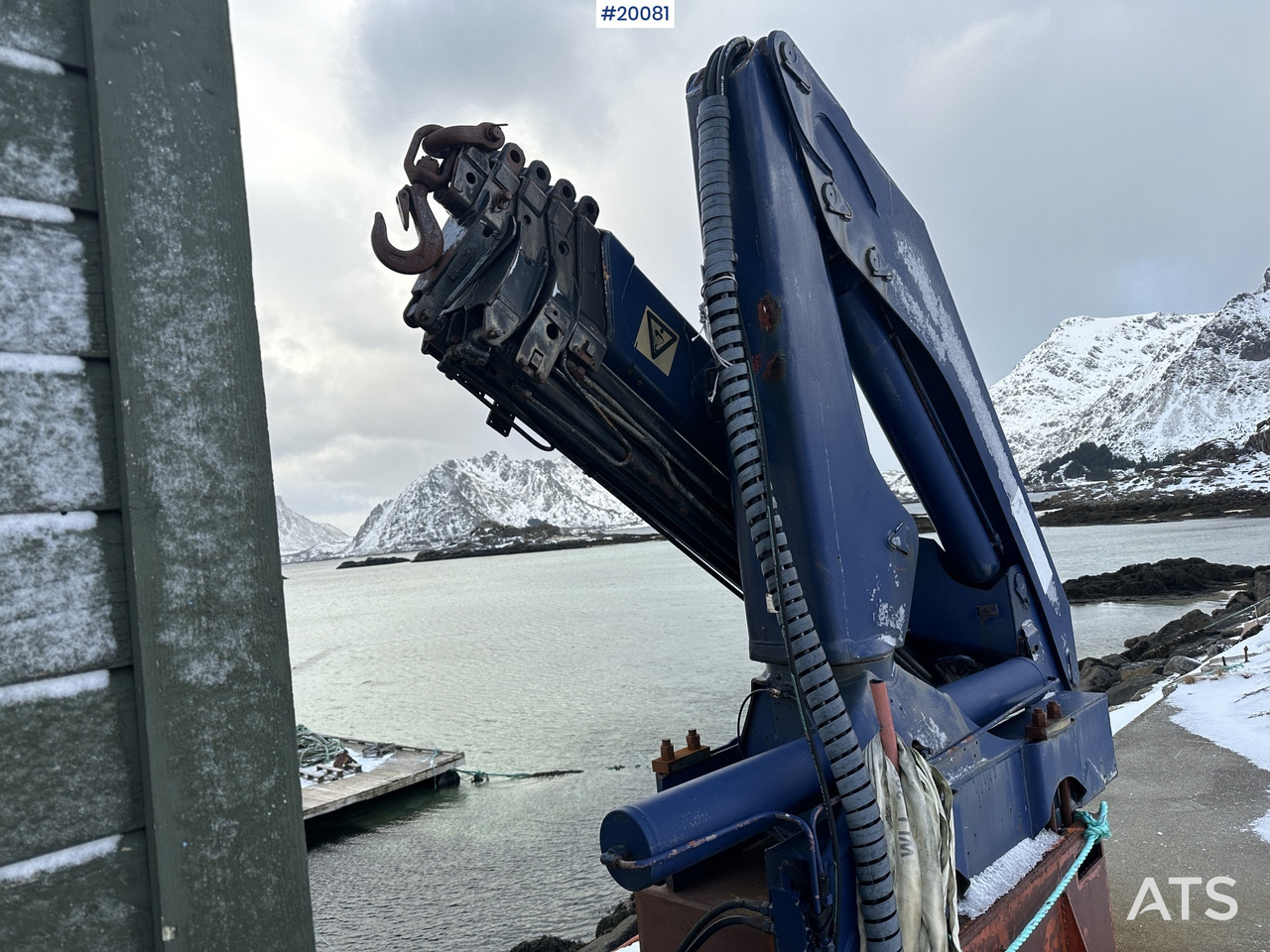 Celtnis-manipulators Palfinger PK 14080: foto 6