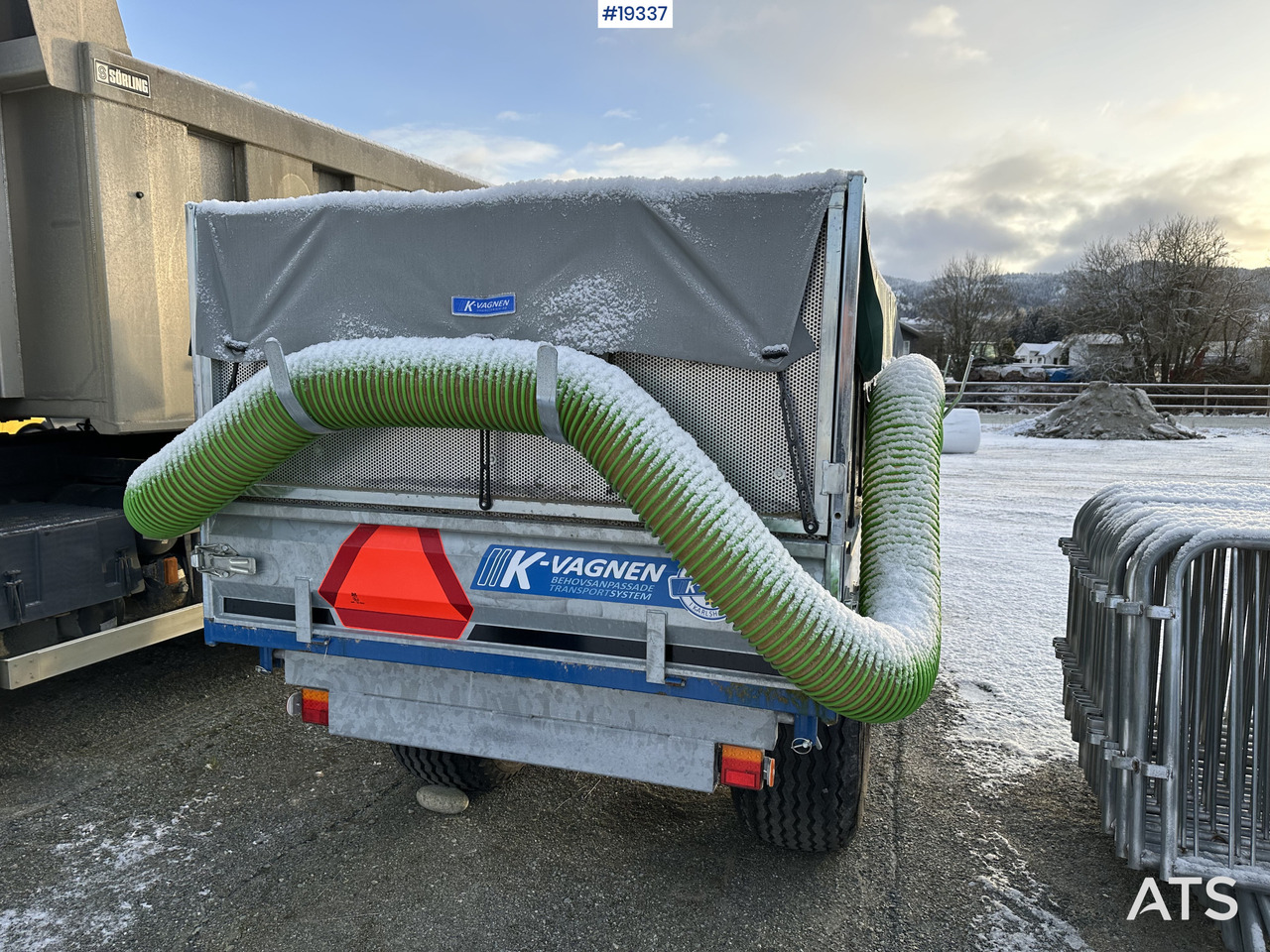 K-vangen tilhenger - Piekabe, Komunālā/ Specializētā tehnika: foto 4 K-vangen tilhenger - Piekabe, Komunālā/ Specializētā tehnika: foto 4