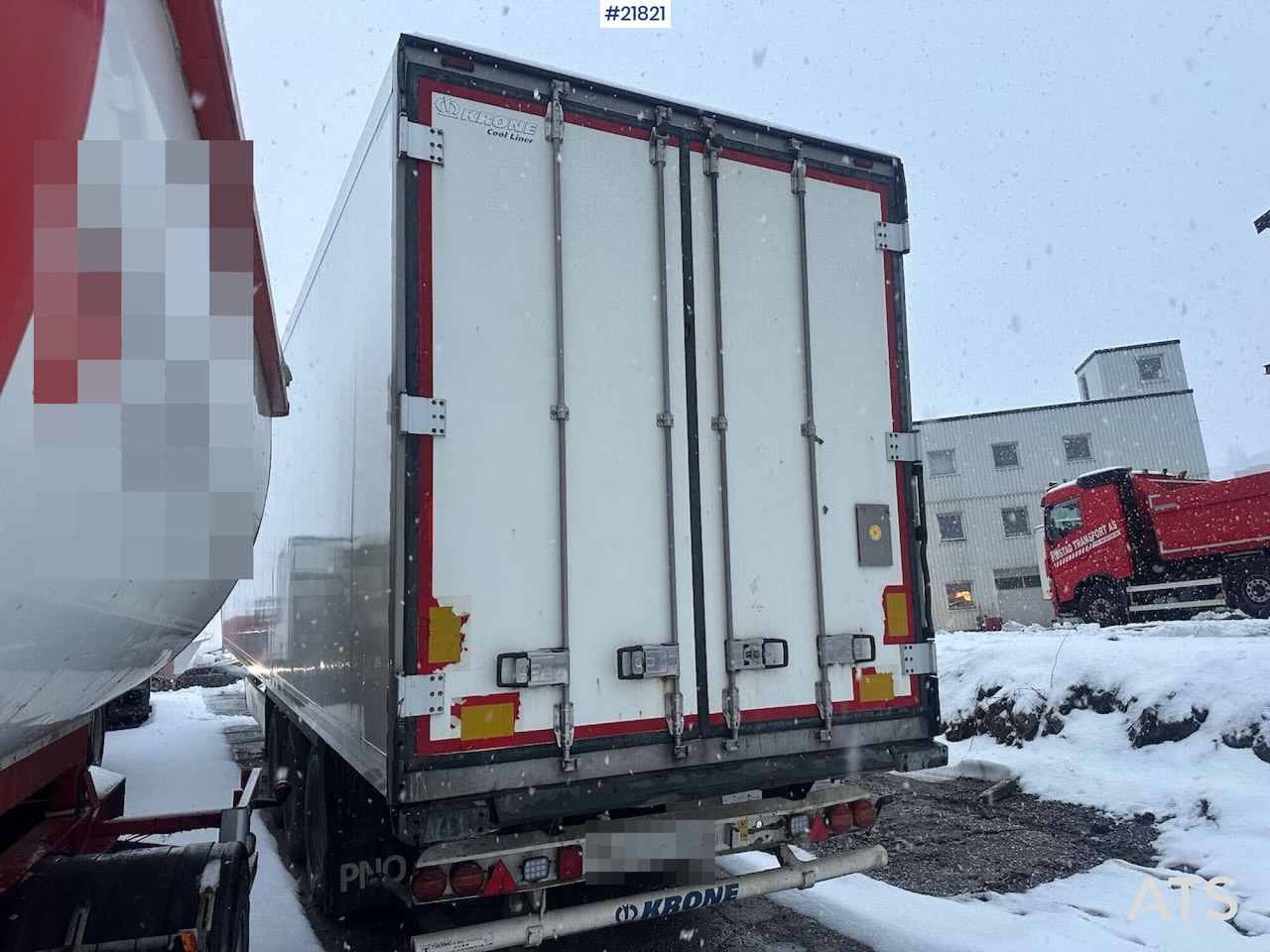 Krone 2018 Krone 3 akslet thermohenger m/ carrier aggregat - Piekabe: foto 5 Krone 2018 Krone 3 akslet thermohenger m/ carrier aggregat - Piekabe: foto 5