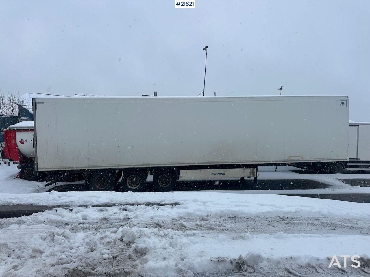 Krone 2018 Krone 3 akslet thermohenger m/ carrier aggregat - Piekabe: foto 3 Krone 2018 Krone 3 akslet thermohenger m/ carrier aggregat - Piekabe: foto 3