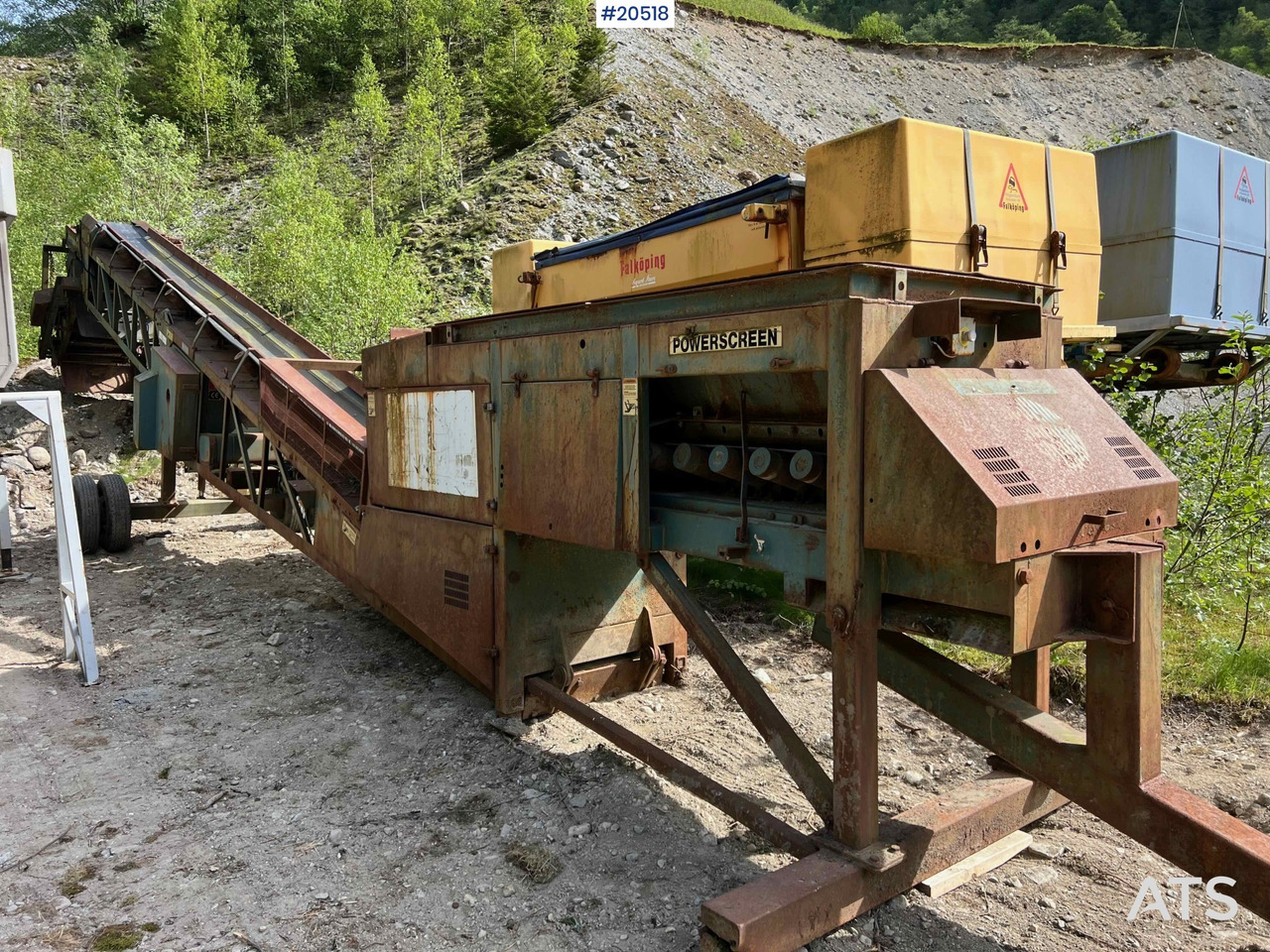 Powerscreen MK2 - Sijātājs: foto 1 Powerscreen MK2 - Sijātājs: foto 1