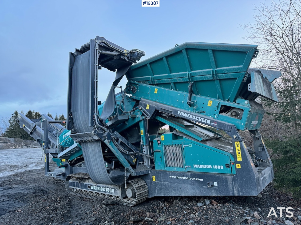 Powerscreen Warrior 1800 - Sijātājs: foto 2 Powerscreen Warrior 1800 - Sijātājs: foto 2
