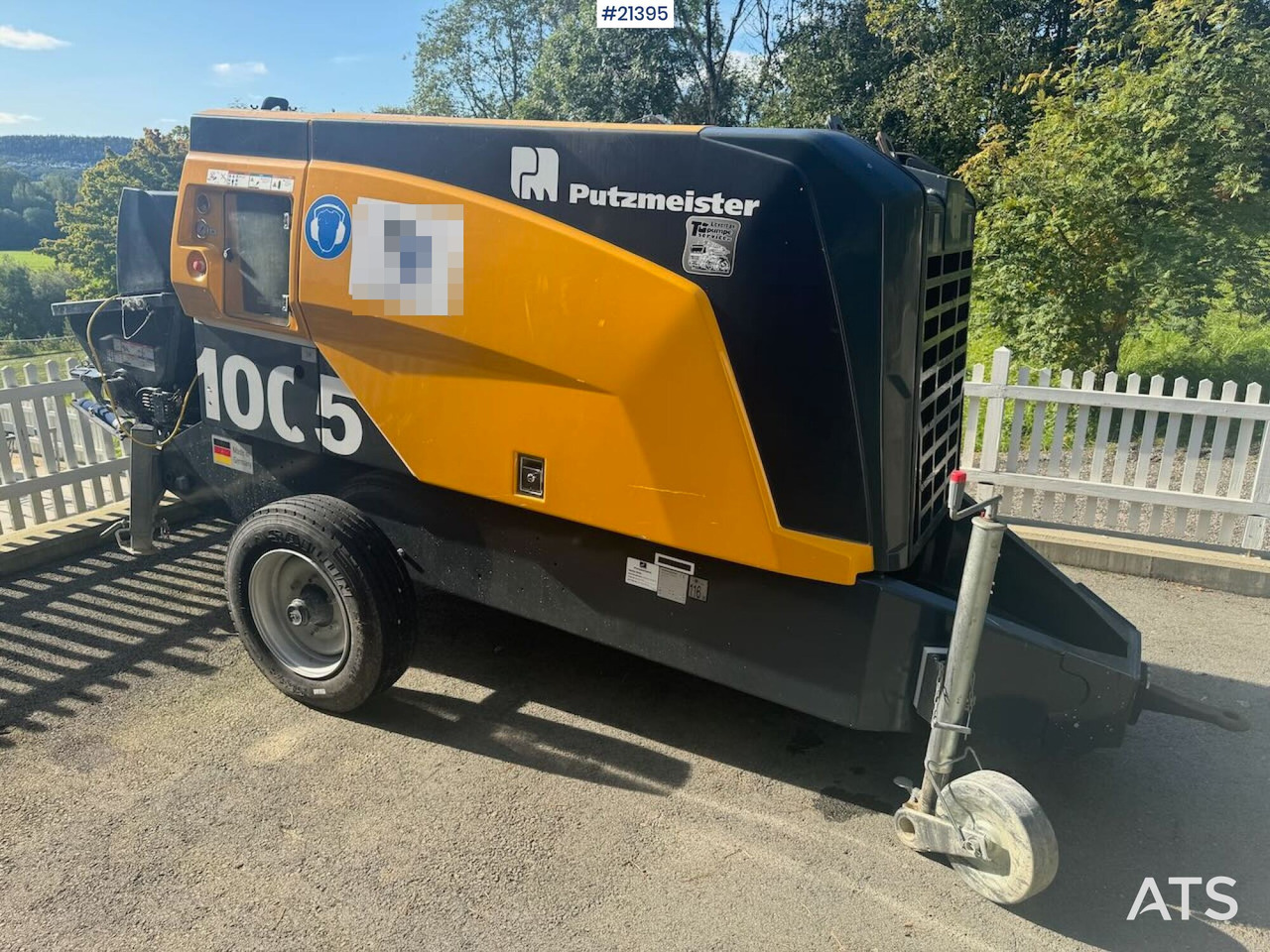 Putzmeister BSA 1005 D5 - Stacionārais betona sūknis: foto 3 Putzmeister BSA 1005 D5 - Stacionārais betona sūknis: foto 3