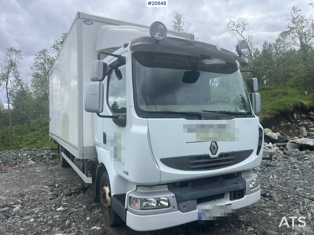 Renault midlum - Kravas automašīna ar slēgto virsbūvi: foto 5 Renault midlum - Kravas automašīna ar slēgto virsbūvi: foto 5